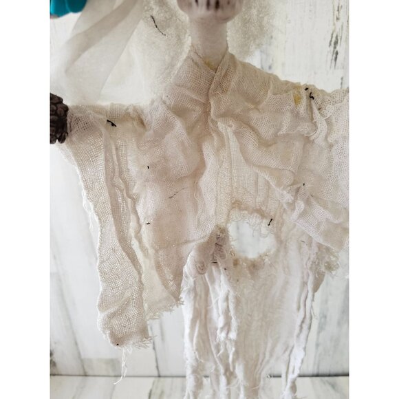 Hanging bride skeleton zombie Halloween prop plastic mini - Picture 6 of 10